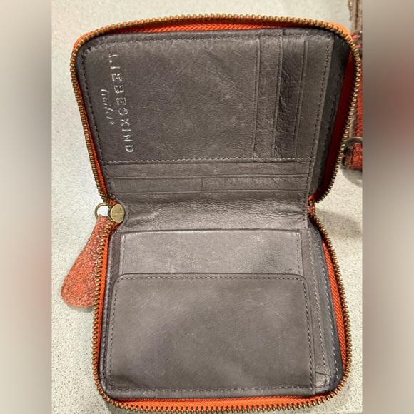 Liebeskind Berlin Zip Wallet in Atlantic Snake Leather - Picture 3 of 5